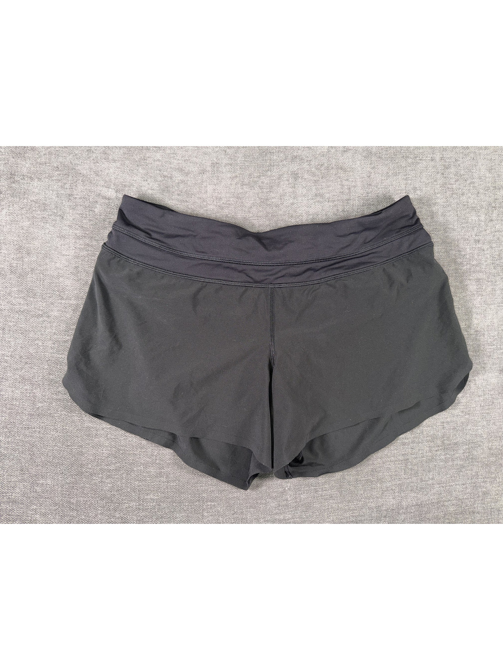 Lululemon Speed Up Shorts, Size 8 Black Athletic Running Shorts